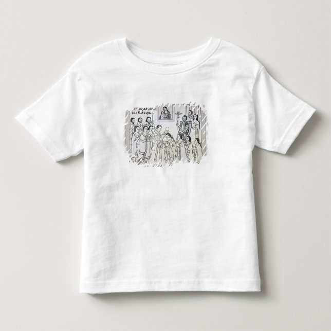 Die Umwandlung der Azteken zu römischem Kleinkind T-shirt (Vorderseite)