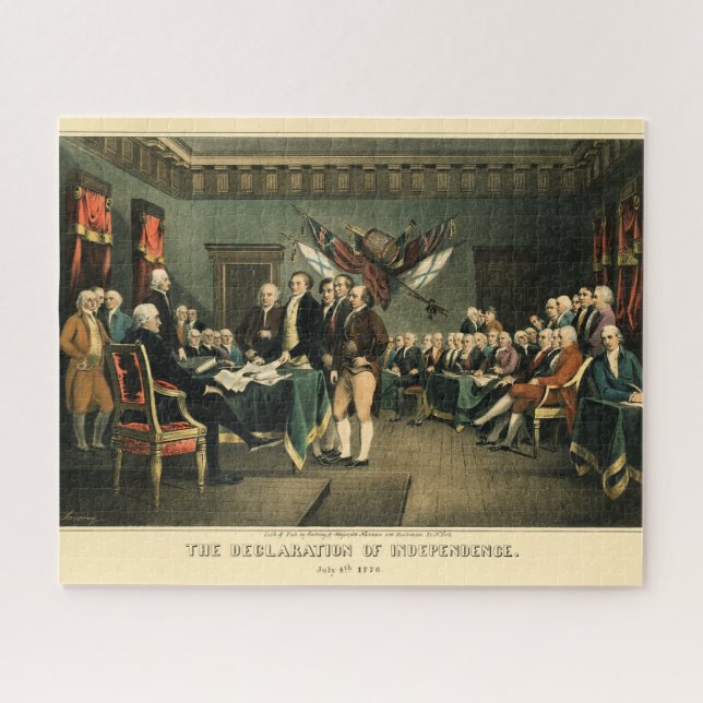 Die Unabhängigkeitserklärung von 1850, wiederherge (Horizontal)