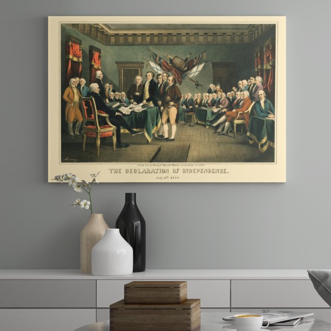 Die Unabhängigkeitserklärung von 1850, wiederherge Poster (Von Creator hochgeladen)