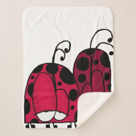Die unangeforderte Liebe Ladybug Illustration Sherpadecke