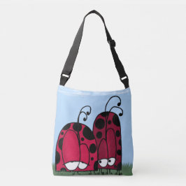 Die unangeforderte Liebe Ladybug Illustration Tragetaschen Mit Langen Trägern