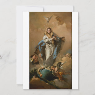 Die unbefleckte Empfängnis von Giovanni Tiepolo Einladung