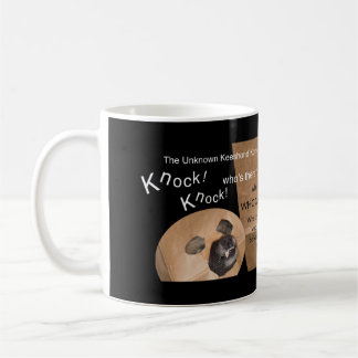Die unbekannten Keeshond-und Schlag-Schlag-Witze Kaffeetasse