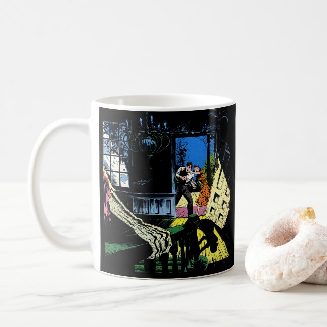 Die unbekannten Vintagen Comic der Trespassers Kaffeetasse (Mit Donut)
