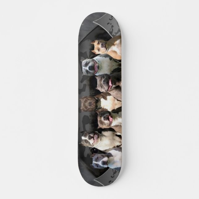 Die Unberührbarer - Pitbull Meister-Reihe Skateboard (Vorne)