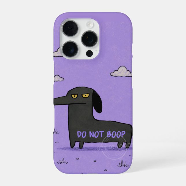 Die unboopbare Schnauze iPhone 16 Pro Hülle (Rückseite)