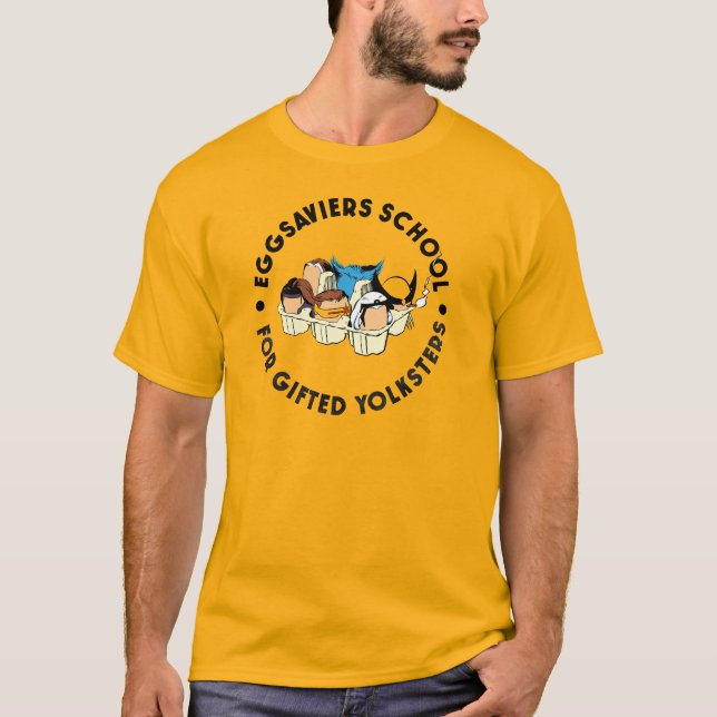 Die Uncartony Eier-Männer T-Shirt (Vorderseite)