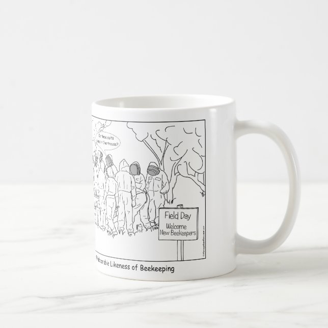 Die unerträgliche Neigung zur Bienenzucht - Tasse (Rechts)