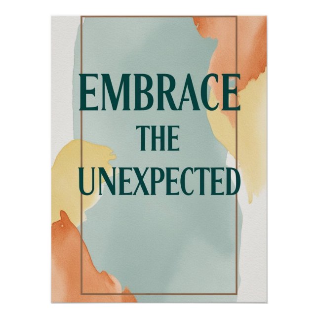 Die unerwartete Option 3 Poster (Vorderseite)