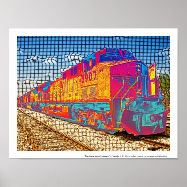 Die unerwartete Reise, Print oder Poster (Vorne)