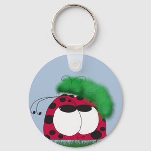 Die ungewöhnlichen Freunde Ladybug und Raupe Schlüsselanhänger