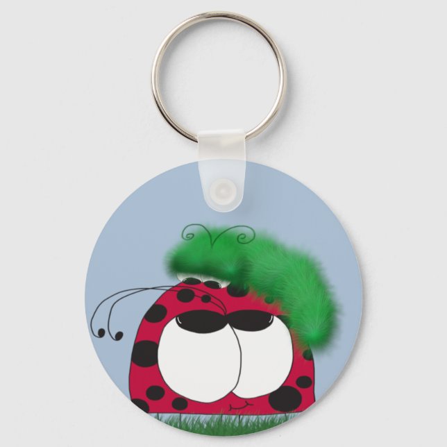 Die ungewöhnlichen Freunde Ladybug und Raupe Schlüsselanhänger (Vorderseite)