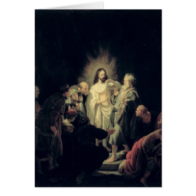 Die Ungläubigkeit von St Thomas (Vorne)
