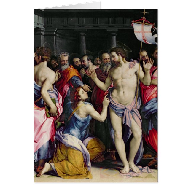 Die Ungläubigkeit von St Thomas, c.1547 (Vorne)