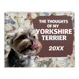 Die Unglaublich witzig Gedanken von My Yorkshire T Kalender