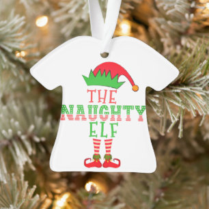 Die unheilvolle Elf-Familie passt zu Weihnachten P Ornament