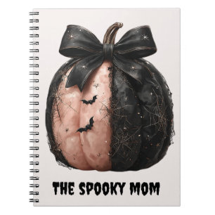 Die unheimliche Mama Halloween Pumpkin Notizblock