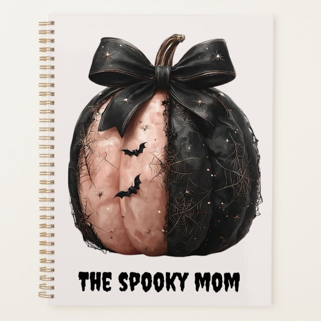 Die unheimliche Mama Halloween Pumpkin Planer (Vorderseite)