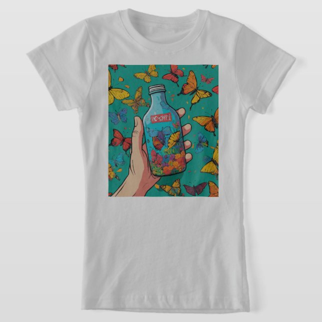 Die unkonventionelle" "wagen, anders zu sein" T-Shirt (Ablage )