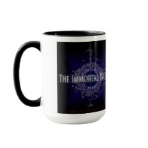 Die unsterbliche Weltdoppellogo-Tasse