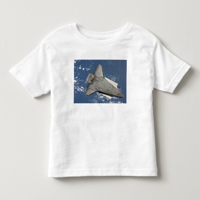 Die Unterseite des Space Shuttles Discovery 2 Kleinkind T-shirt (Vorderseite)