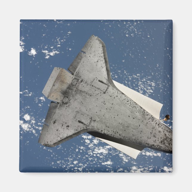 Die Unterseite des Space Shuttles Discovery 2 Magnet (Vorne)