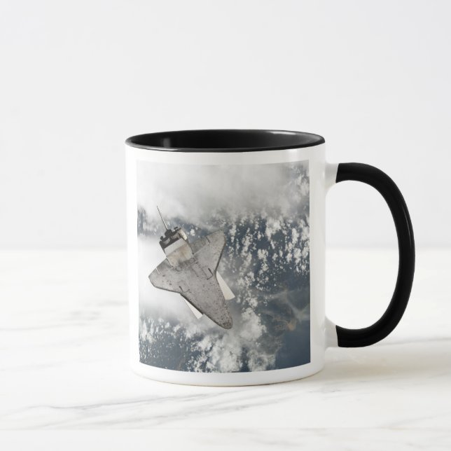 Die Unterseite des Space Shuttles Discovery Tasse (Rechts)