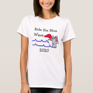 Die Unterstützung der Demokratie in der Blauen Wel T-Shirt