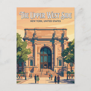 Die Upper West Side New York State Postkarte
