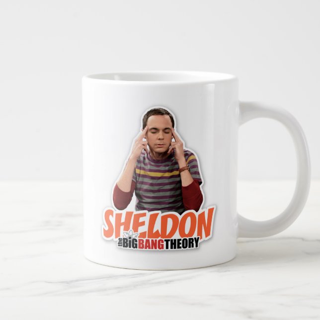 Die Urknalltheorie | Sheldon Jumbo-Tasse (Rechts)