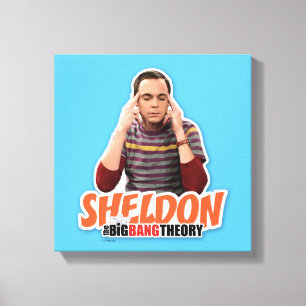 Die Urknalltheorie   Sheldon Leinwanddruck
