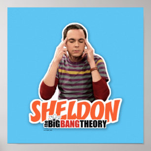 Die Urknalltheorie Sheldon Poster