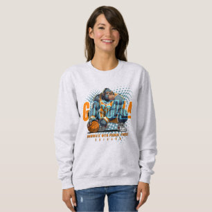 Die Urkraft des Basketballs Frauen Sweatshirt