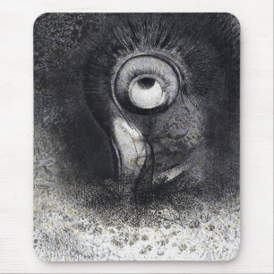 Die Ursprünge Zeichnung von Odilon Redon Mousepad