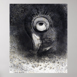 Die Ursprünge Zeichnung von Odilon Redon Poster