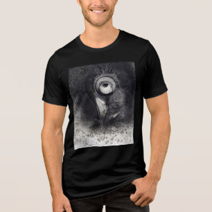 Die Ursprünge Zeichnung von Odilon Redon Tri-Blend Shirt