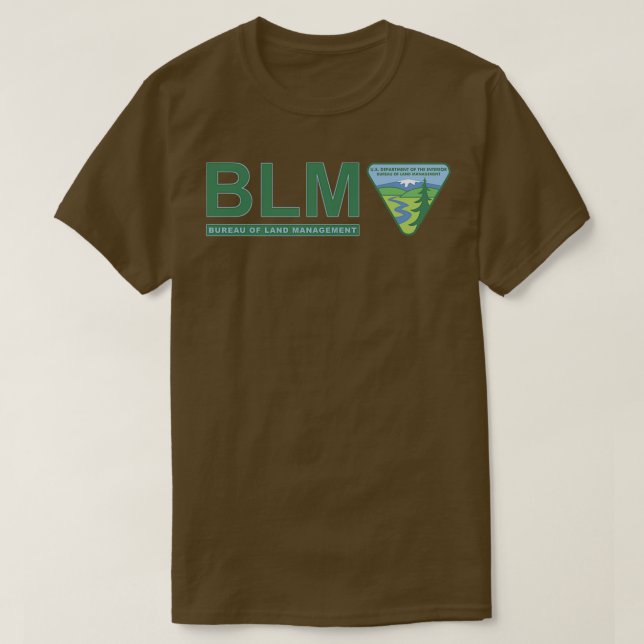 Die ursprüngliche Farbe des BLM-Büros für Bodenbew T-Shirt (Design vorne)