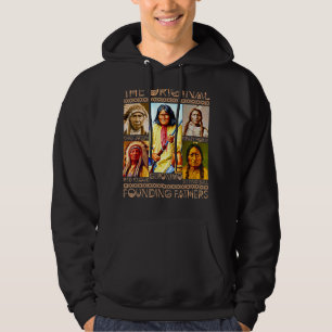 Die ursprüngliche Gründungsväter Indianerindig Hoodie