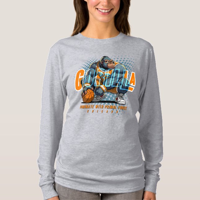 Die ursprüngliche Kraft von Basketball | Frauen La T-Shirt (Vorderseite)