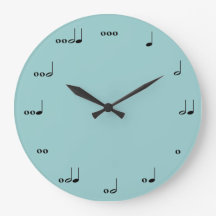 Die ursprüngliche Musiknote-Uhr