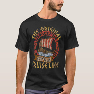 Die ursprüngliche norwegische Kreuzfahrtlinie Viki T-Shirt