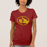 Die ursprünglichen Daumen der Frauen Up T-Shirt