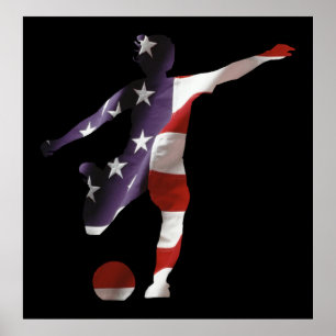 Die US-Fußball-Plakat der Frauen Poster