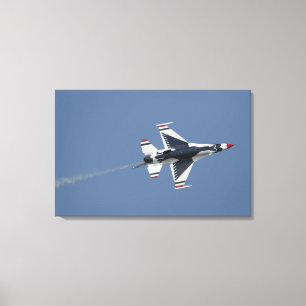Die US-LuftwaffeThunderbirds Leinwanddruck