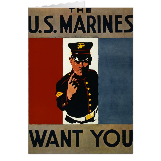 Die US-Marineinfanterie Wollte Sie (Vorne)