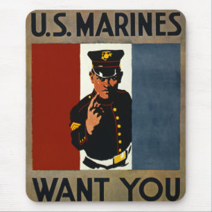Die US-Marines wollen dich Mousepad