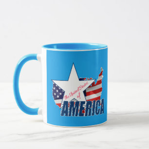 Die USA 4. Juli Tasse