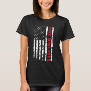 Die USA bedrückten die amerikanische Flagge Mimi a T-Shirt