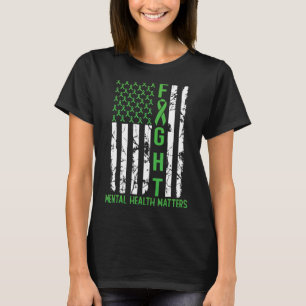 Die USA - Die Fahne der Grünen Amerikaner - Fragen T-Shirt