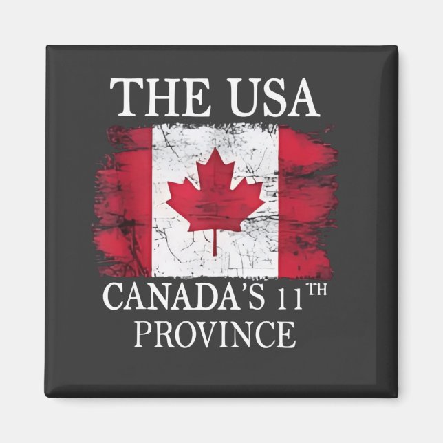 Die USA, Kanadas 11. Provinz Kanada Amerika Magnet (Vorne)